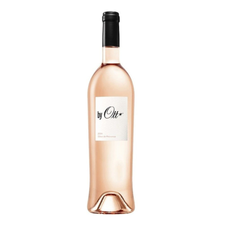 By Ott Rosé fles met elegante Provence rosé wijn in lichte, stijlvolle uitstraling