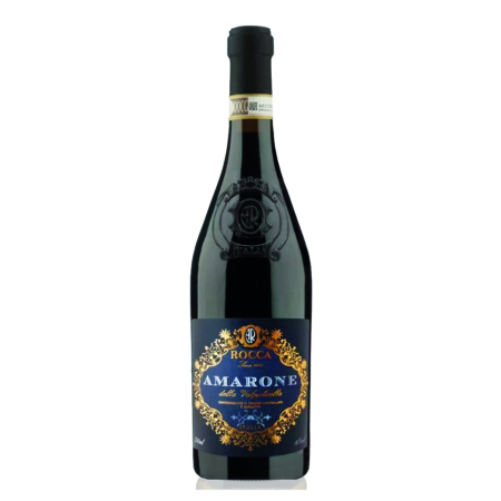 Amarone della Valpolicella DOCG – rijke en fluweelzachte rode wijn uit Veneto, gemaakt van ingedroogde druiven met tonen van kersen, vijgen en kruiden.
