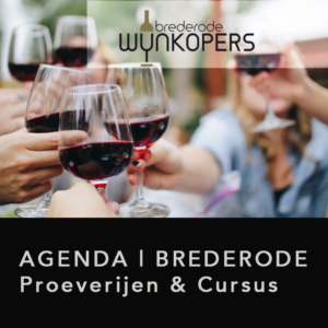 Wijnproeverij, agenda, wijnproeverijen van Brederode Wijnkopers