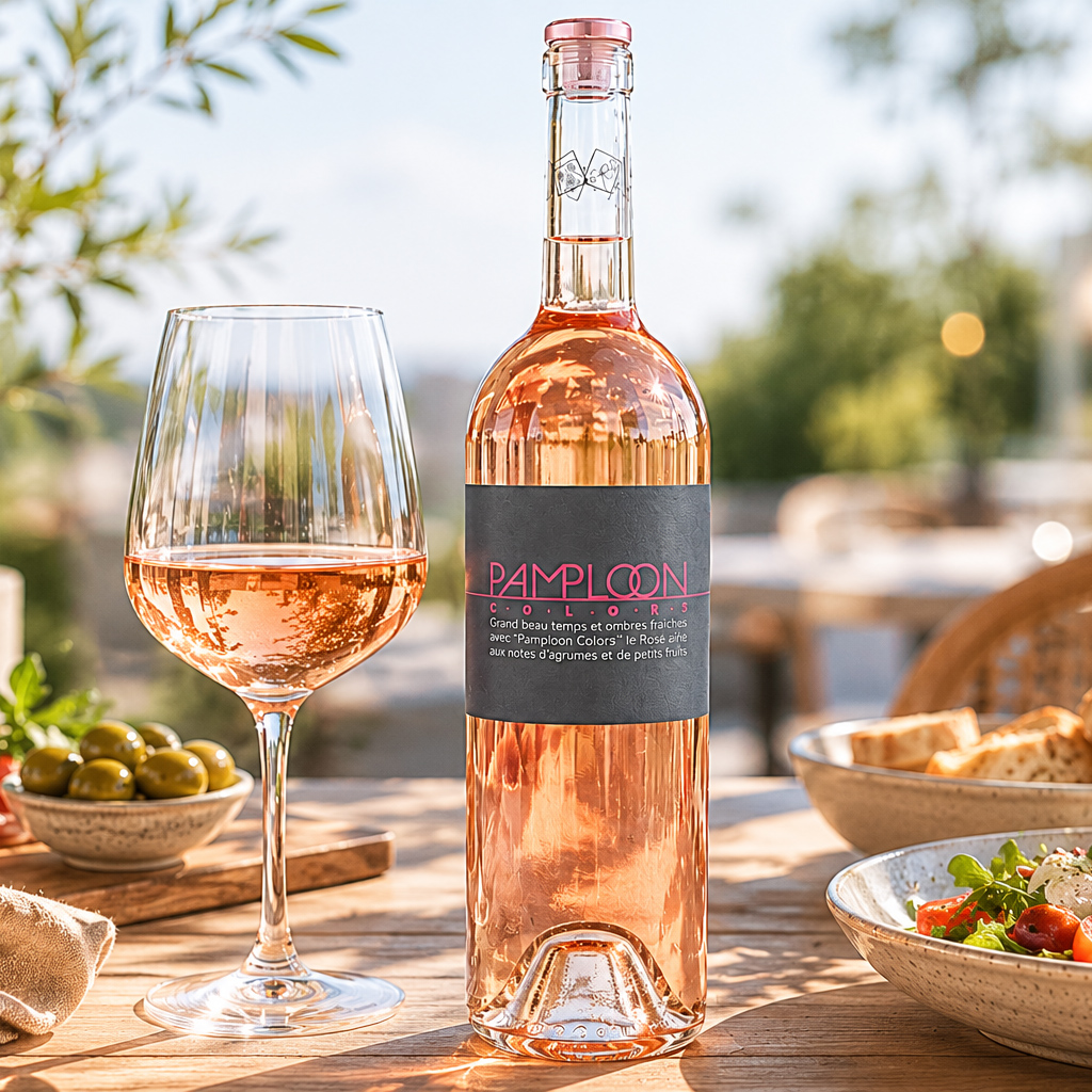 Pamploon colors rosé Een stijlvolle rosé voor ieder moment. Provence, Pamploon colors